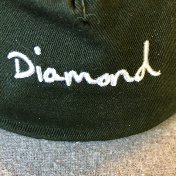 DIAMOND SUPPLY CO 100% Cotton “Get Your Shine On” SnapBack Hat Cap NEW - Picture 2 of 12